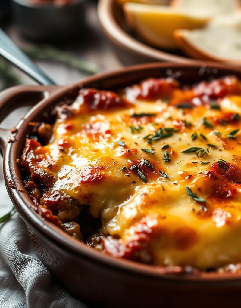 Traditional Greek moussaka